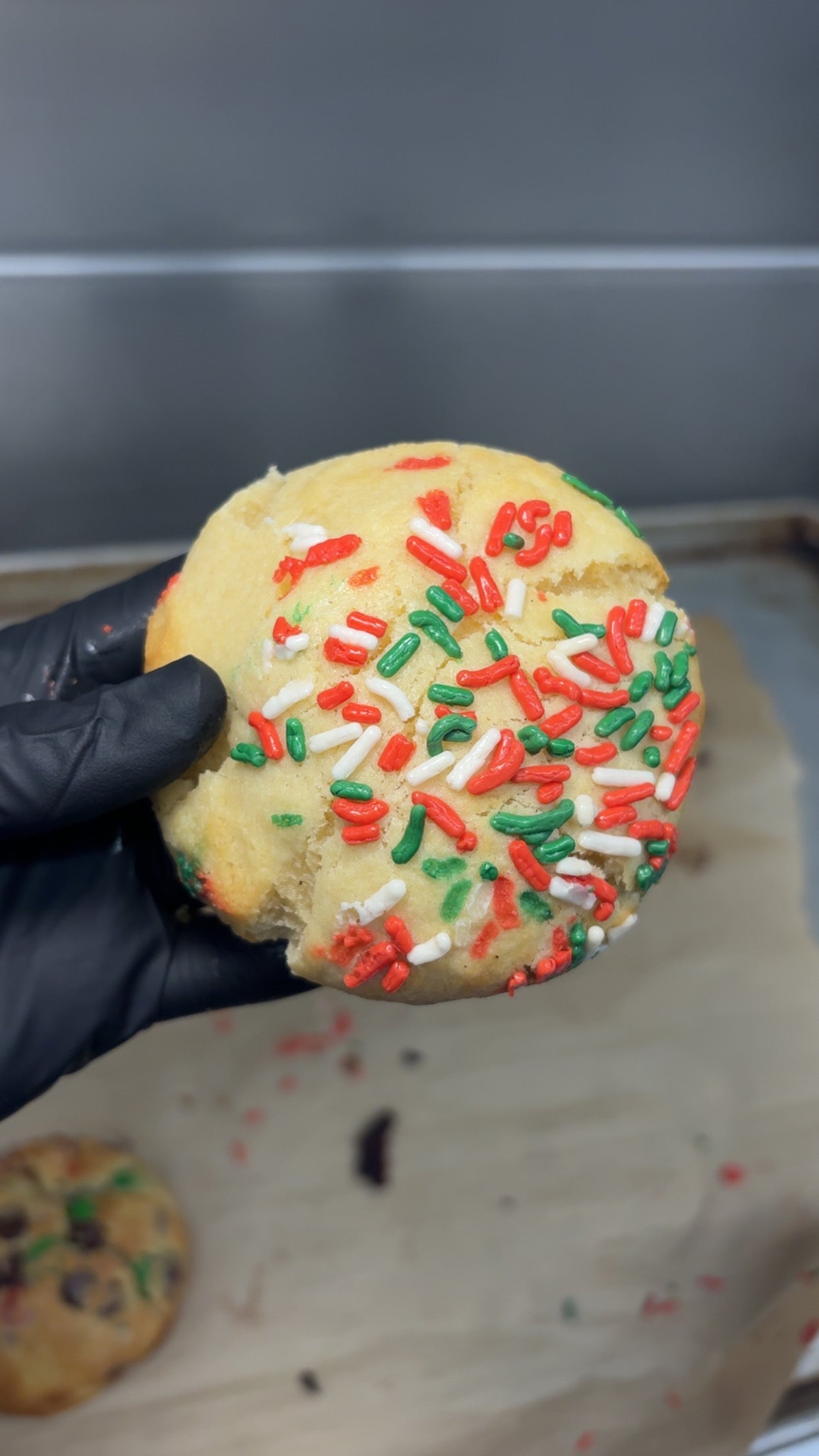 Stuffed Christmas Cookie
