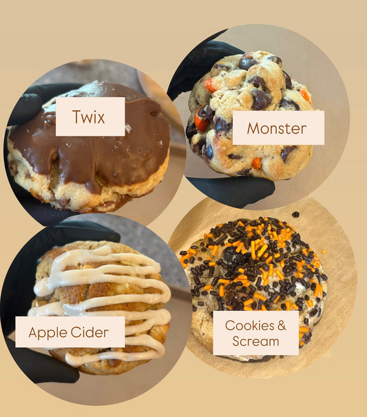 One dozen mixed cookies of the month!