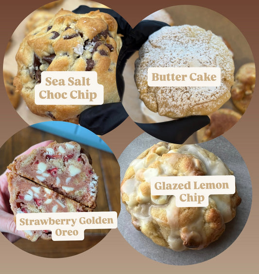 One dozen mixed cookies of the month!