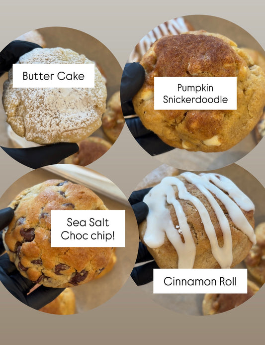 One dozen mixed cookies of the month!
