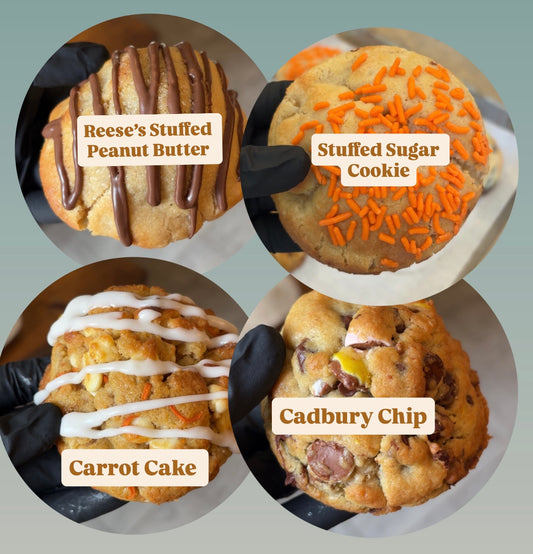 One dozen mixed cookies of the month!